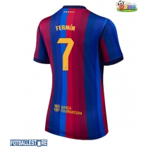 Barcelona Fermin Lopez #7 Hjemmedrakt Dame 2026-27 Kortermet